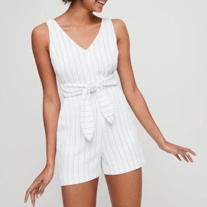 Aritiza Wilfred New Écoulement Romper S8 White